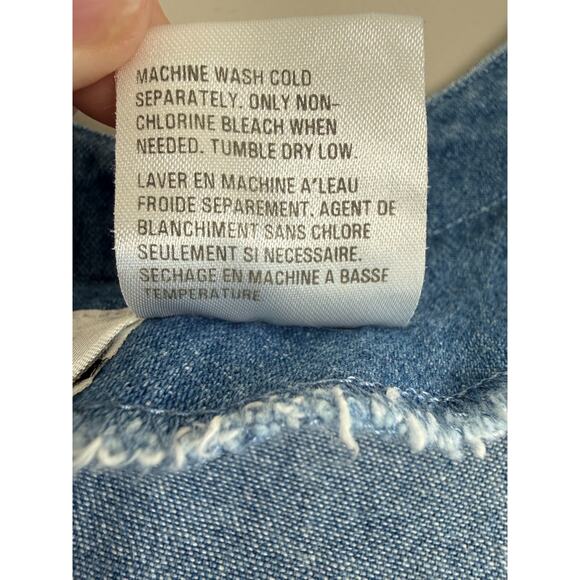 Vintage Disney Catalog Winnie the Pooh Denim Jumper Dress Womens XXL Tigger - Picture 12 of 12